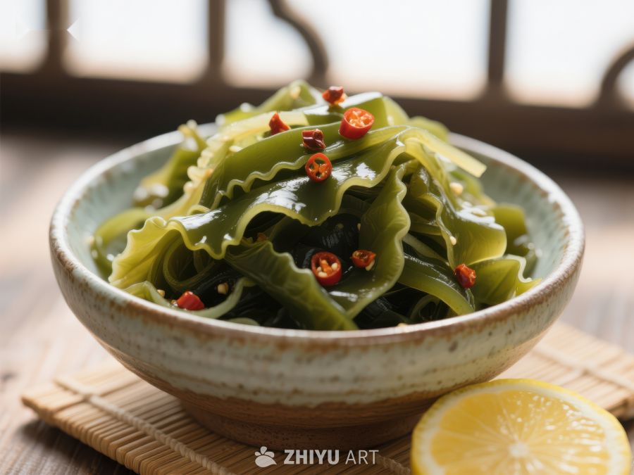 海带拌辣椒，清新柠檬点缀 194