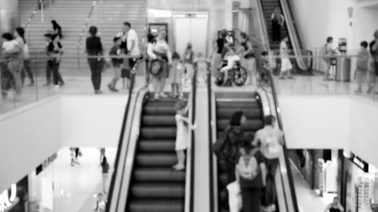 自动扶梯购物中心商城