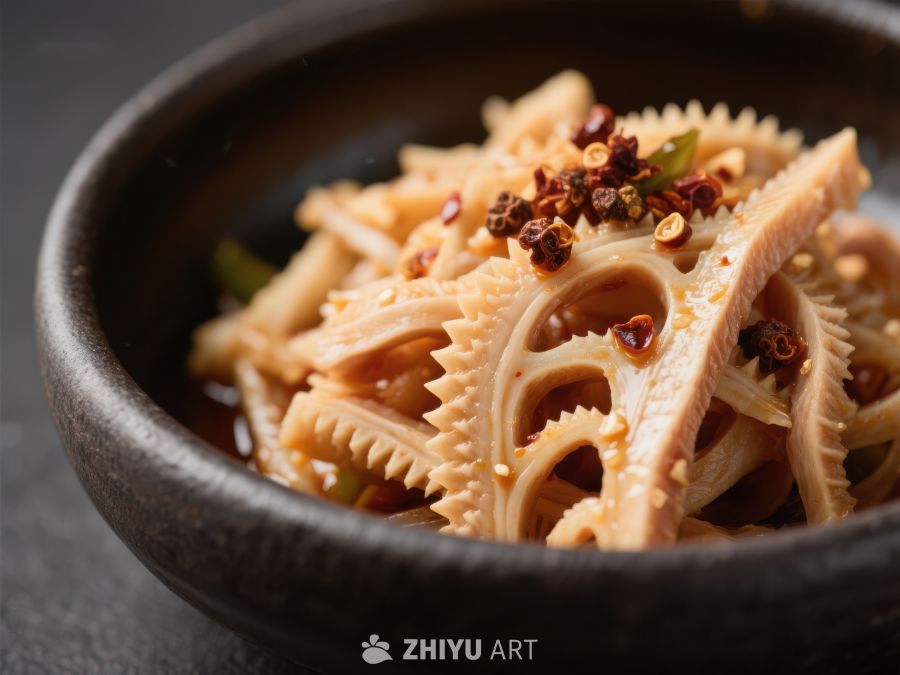麻辣牛肚丝，香辣可口的美食 942