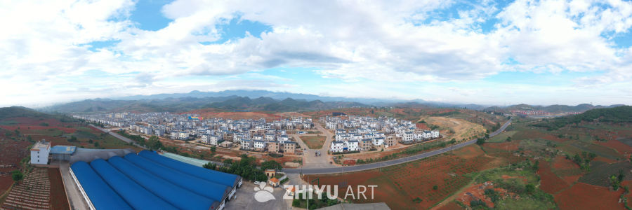 乡村全景与自然风光