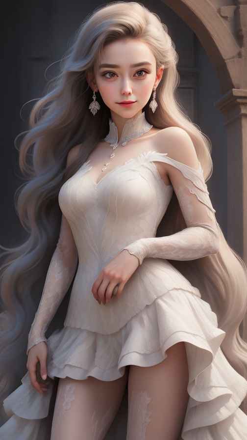 美女身材好看穿什么都好看
