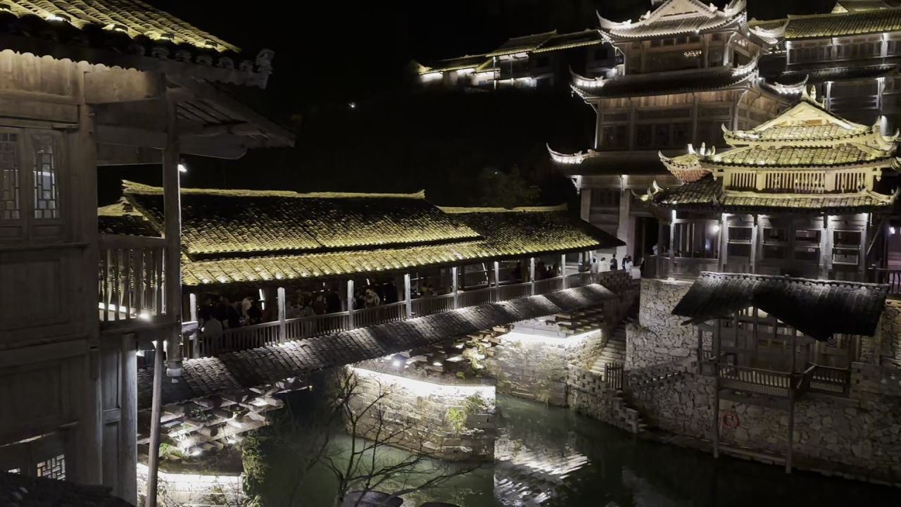 乌江寨夜景