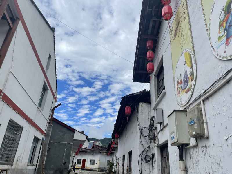 秦岭一路村落建设