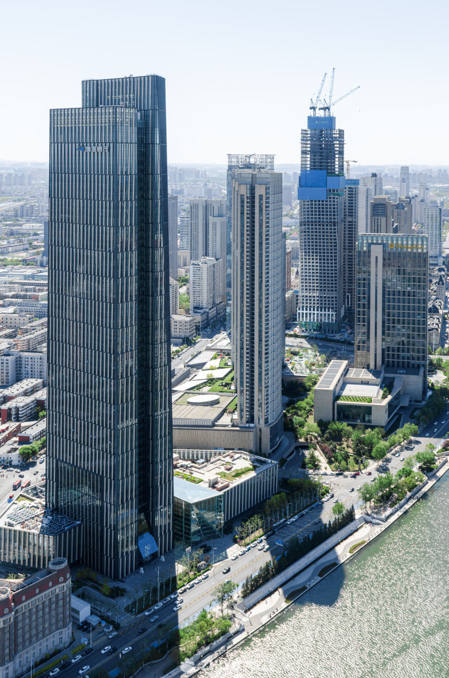 现代都市天际线