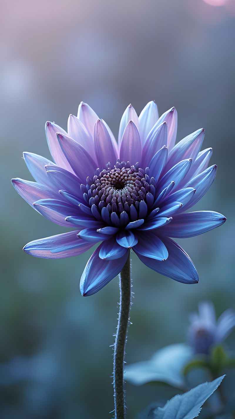 未来主义风格的花卉，如同来自外星球 3