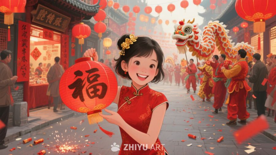新春佳节，舞龙祈福 1031