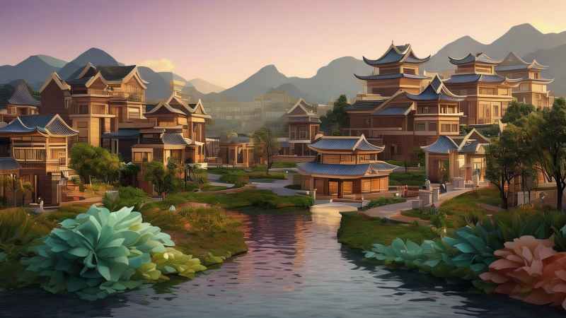 中国风国潮衍纸艺术 11