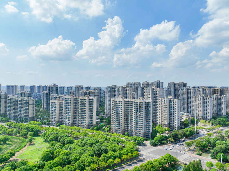 航拍昆山城市风光建筑大景 20