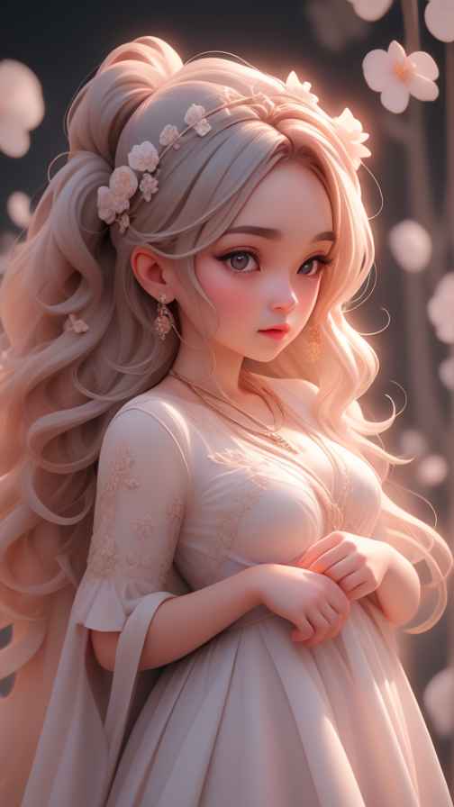 可爱治愈女孩
