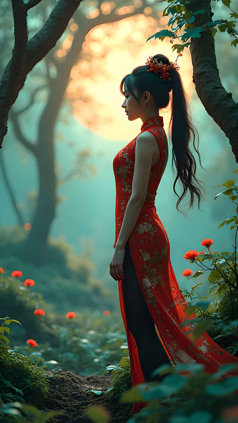古风狐狸美女半人半妖 10