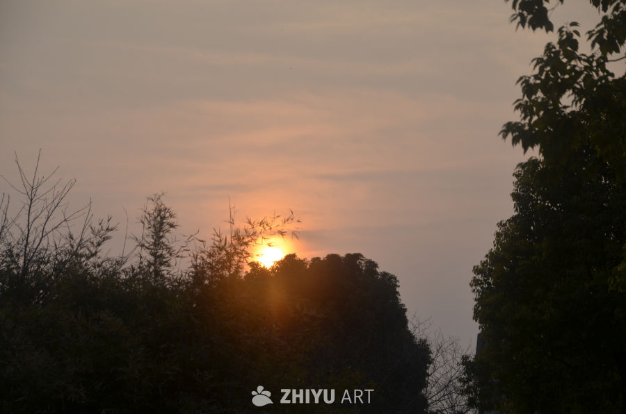 夕阳西下