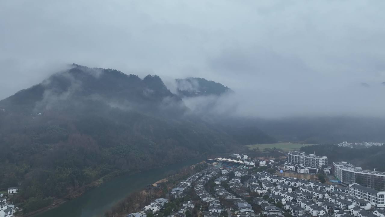 4K航拍安徽道教名山齐云山 5