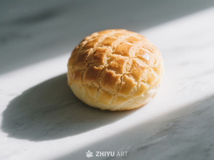 阳光下的金黄色面包 1322