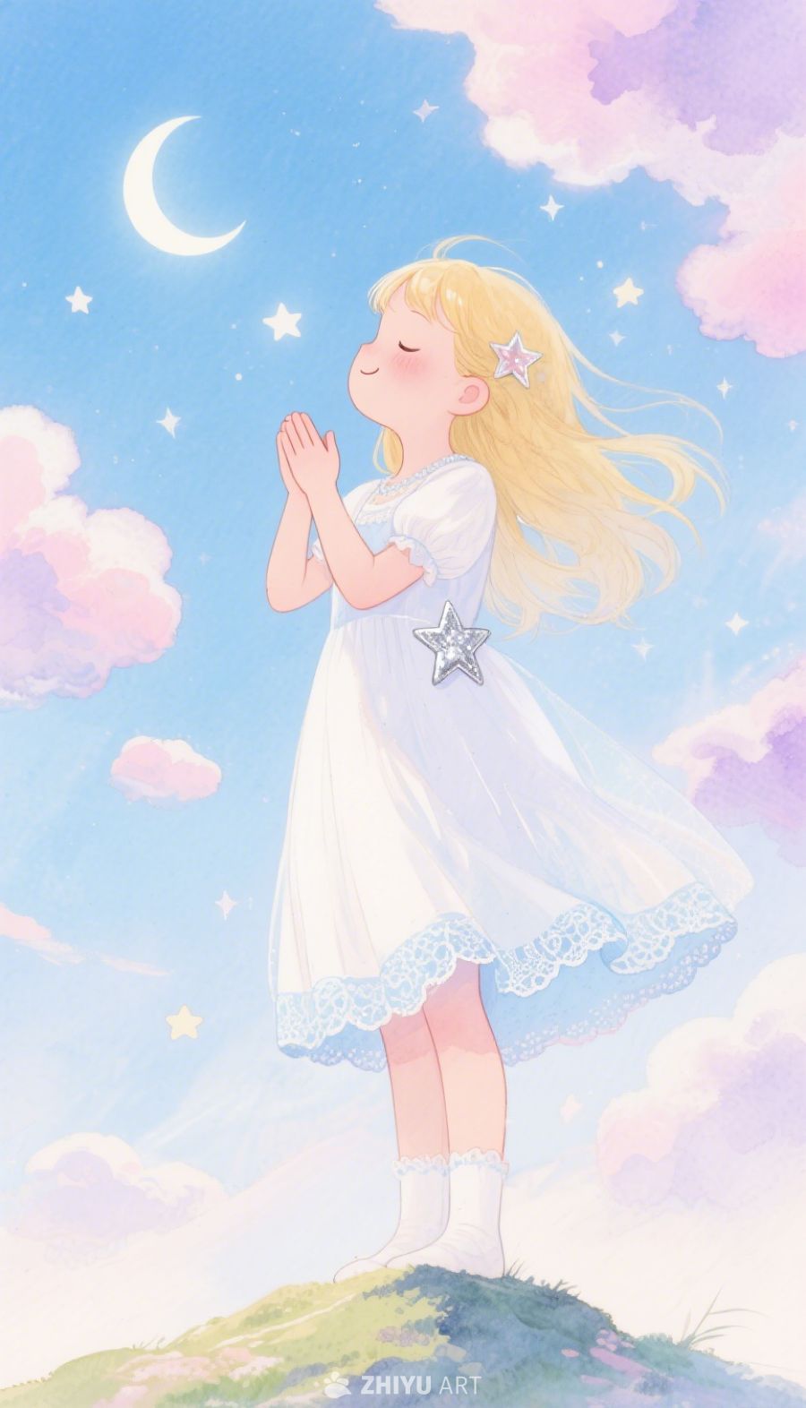 许愿的小女孩 11