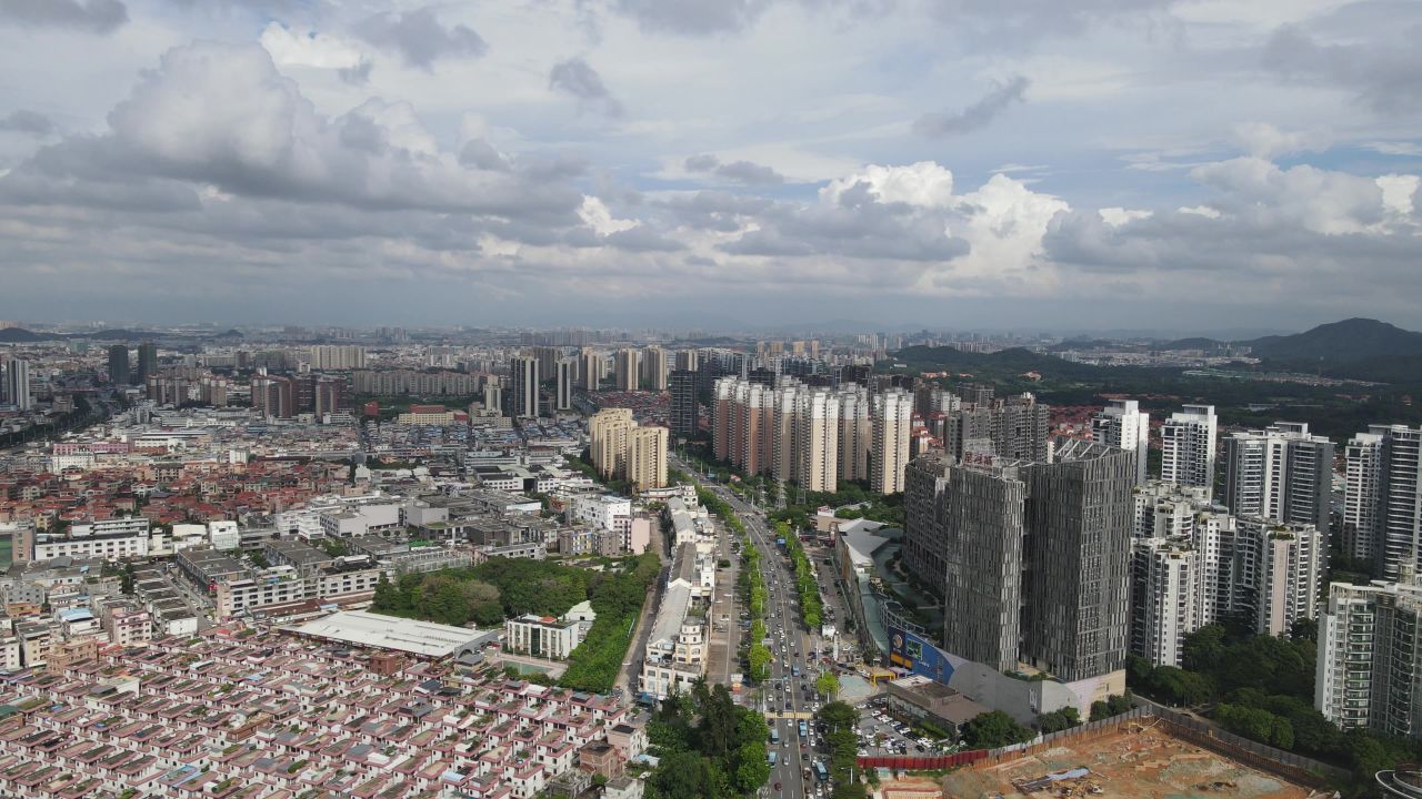 东莞东城区航拍
