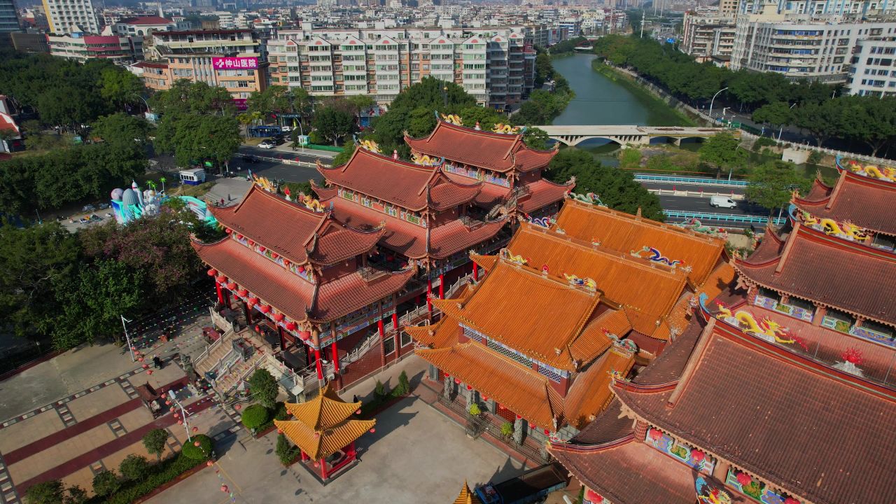 航拍福清茶亭西涧寺 4