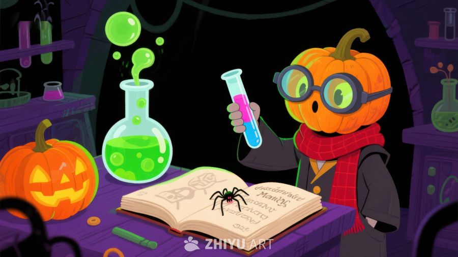 南瓜头科学家的魔法实验
