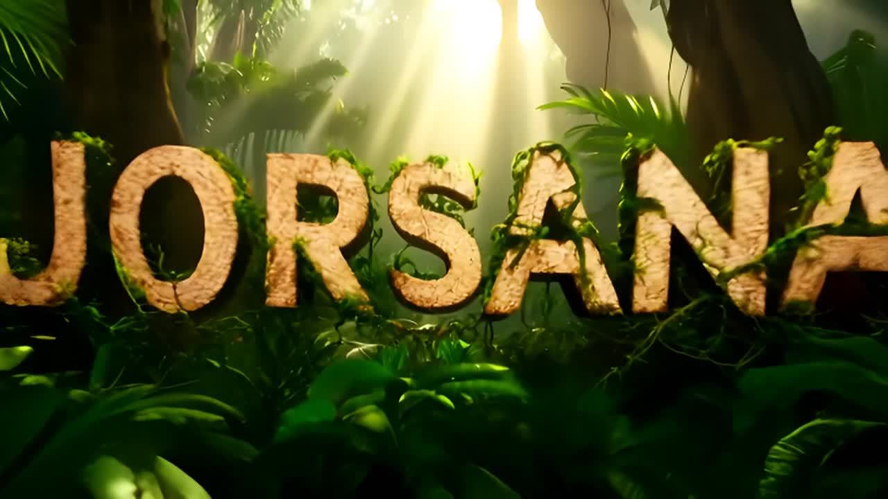 森林深处，绿意盎然。突然间，植物纷纷让行，仿佛被一