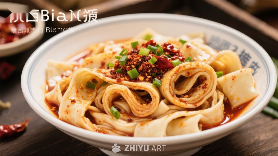 美味凉皮，香辣诱人