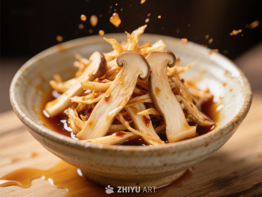 鲜美蘑菇浸汁碗 1521