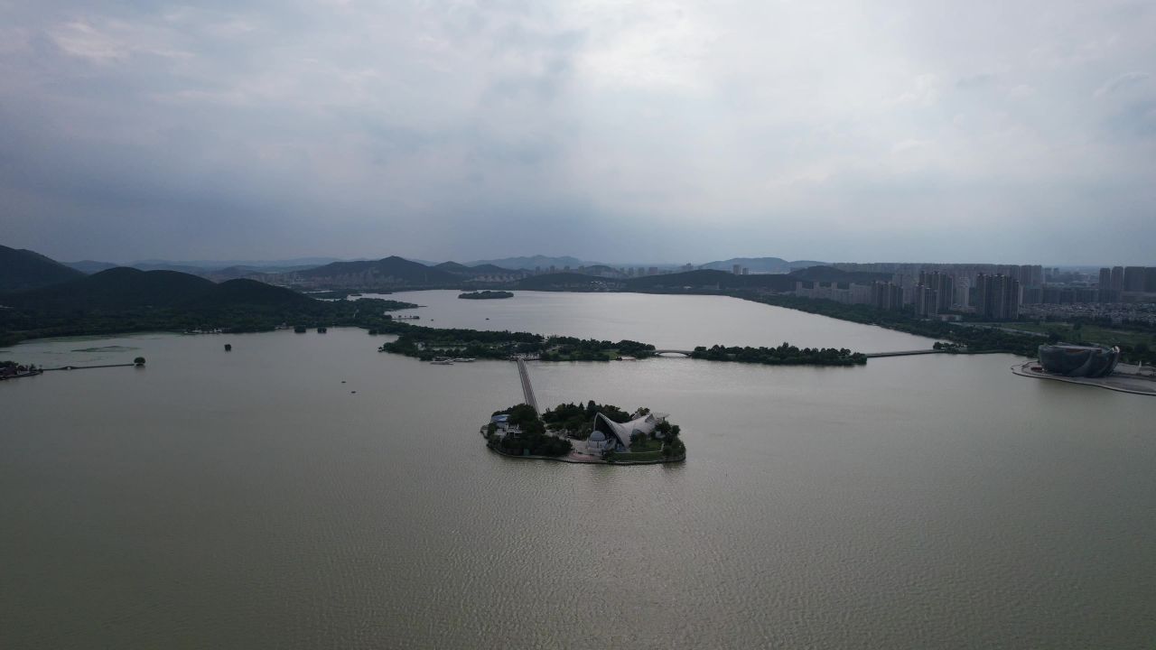 江苏徐州城市风光地标建筑航拍 