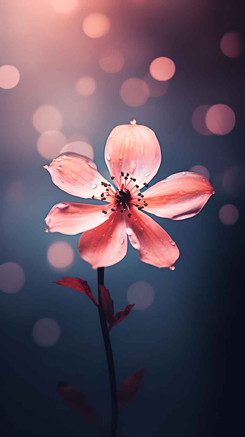 花艺术唯美背景图 47