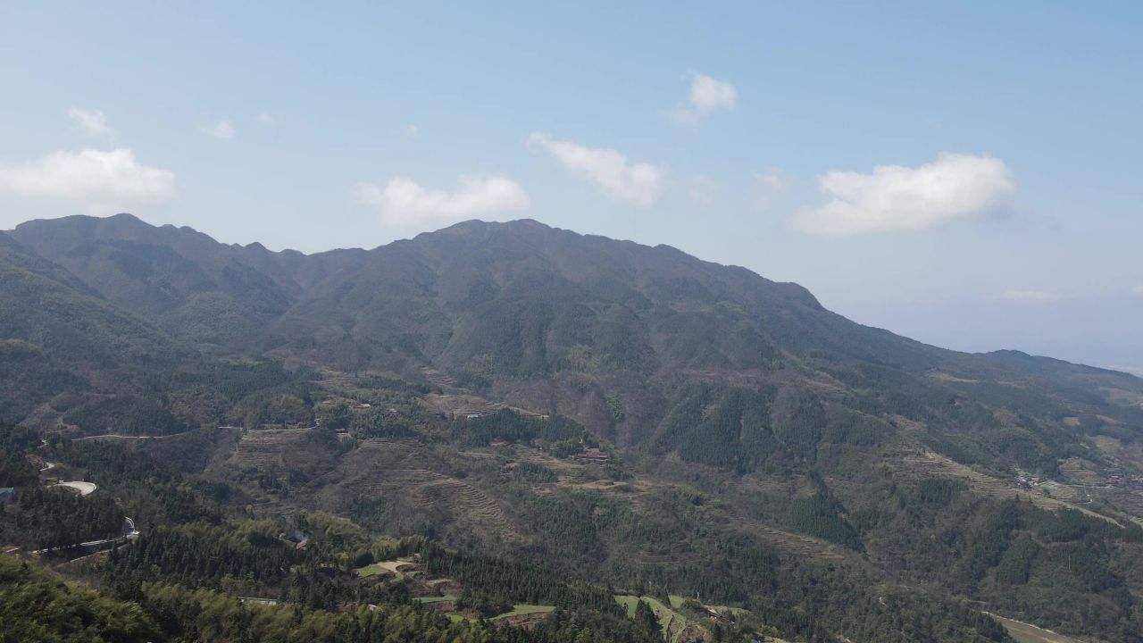 祖国青山绿水大好河山航拍 