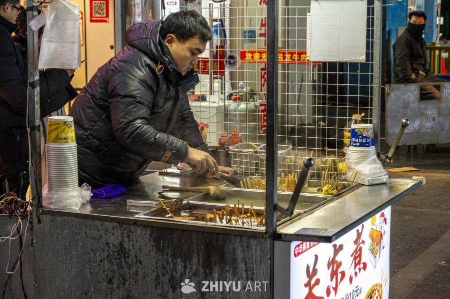 街头小吃人间烟火深夜食堂 14