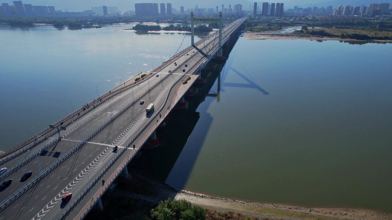 航拍福州洪塘大桥景观 5