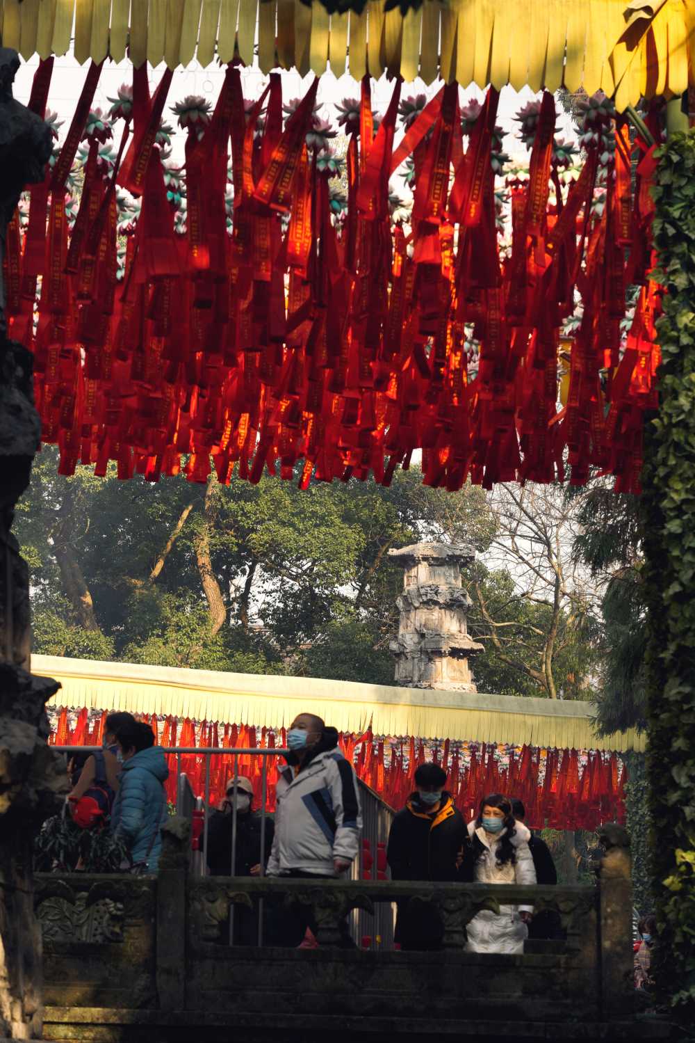 杭州西湖灵隐寺春节祈福 5