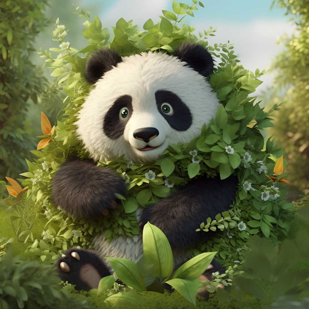 熊猫造型合集
