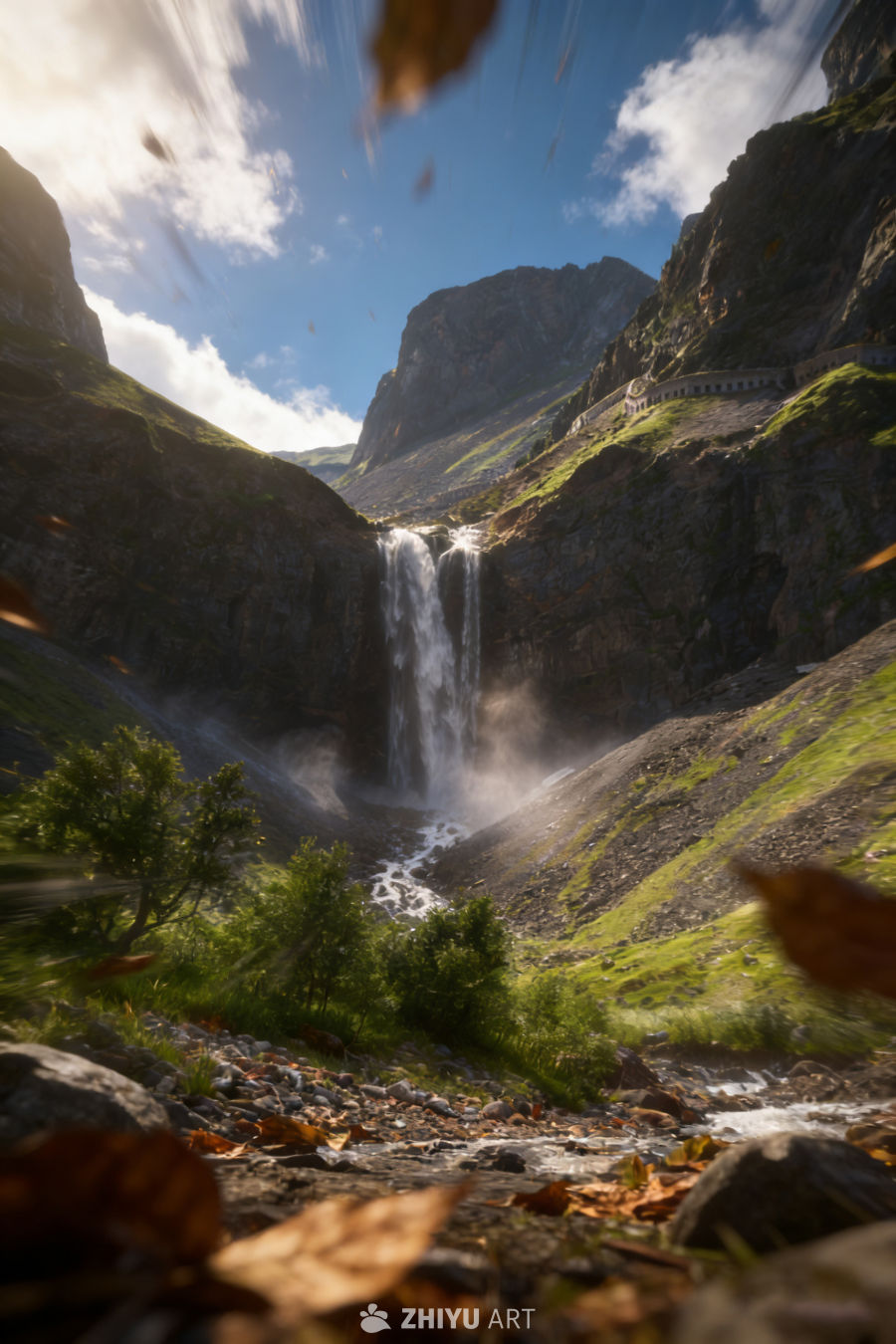 当我把自己拍的照片做成游戏CG画面！