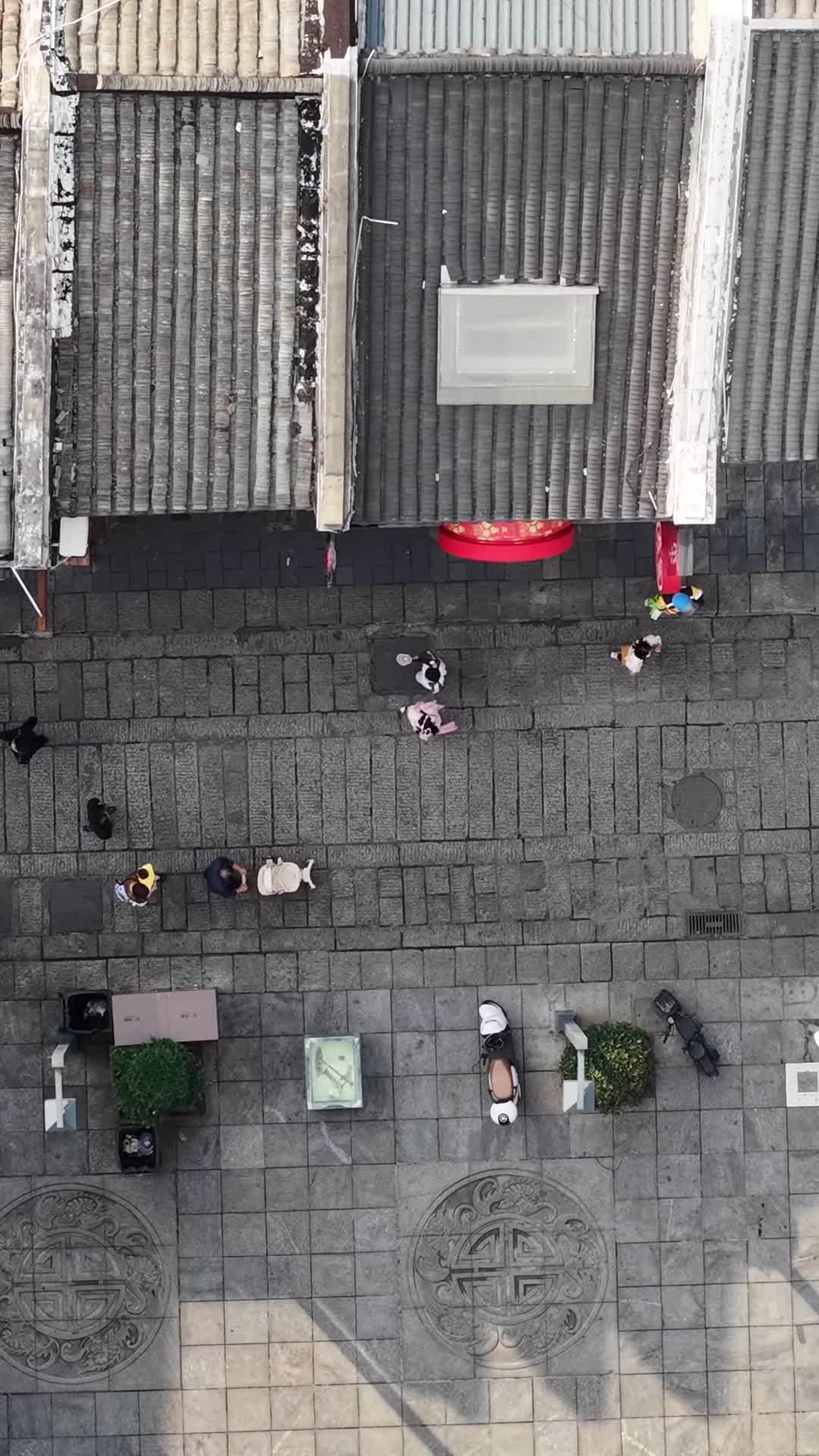 古街俯瞰