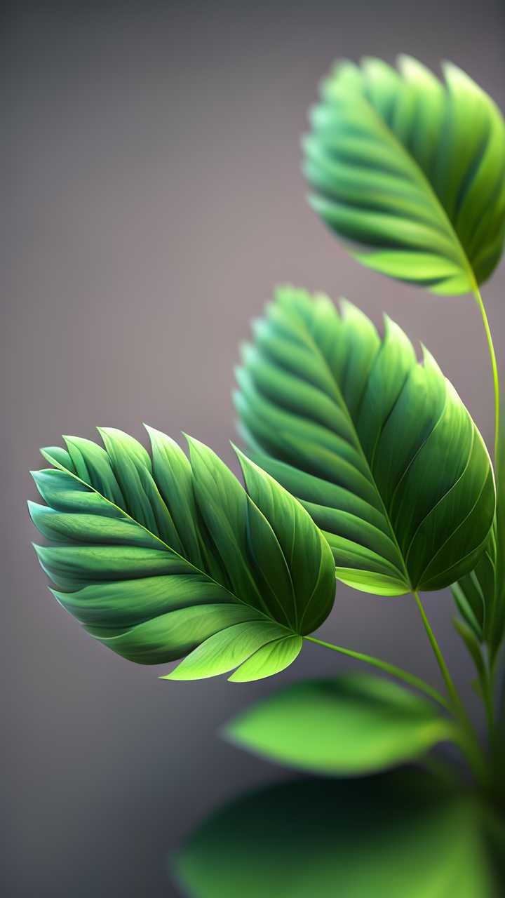 3D绿色小草