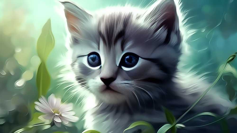 小花与猫嘟嘟