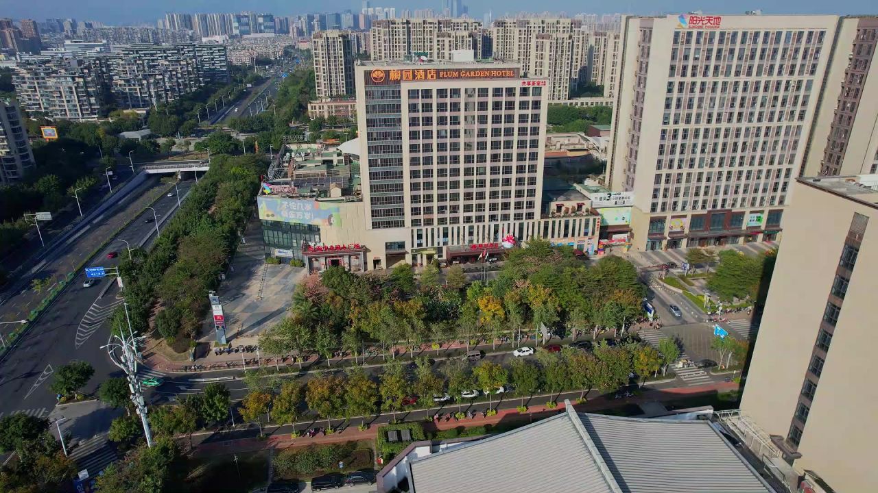 航拍福州梅园酒店景观 3