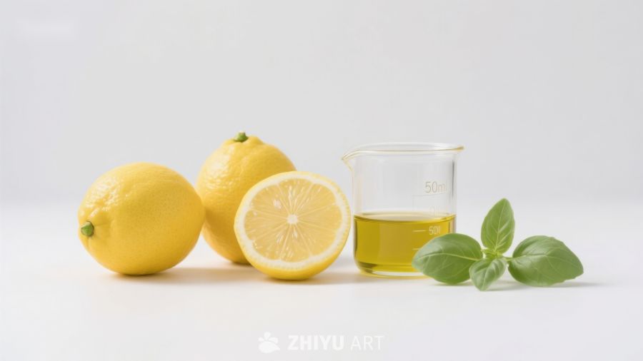 柠檬与精油的清新组合 272