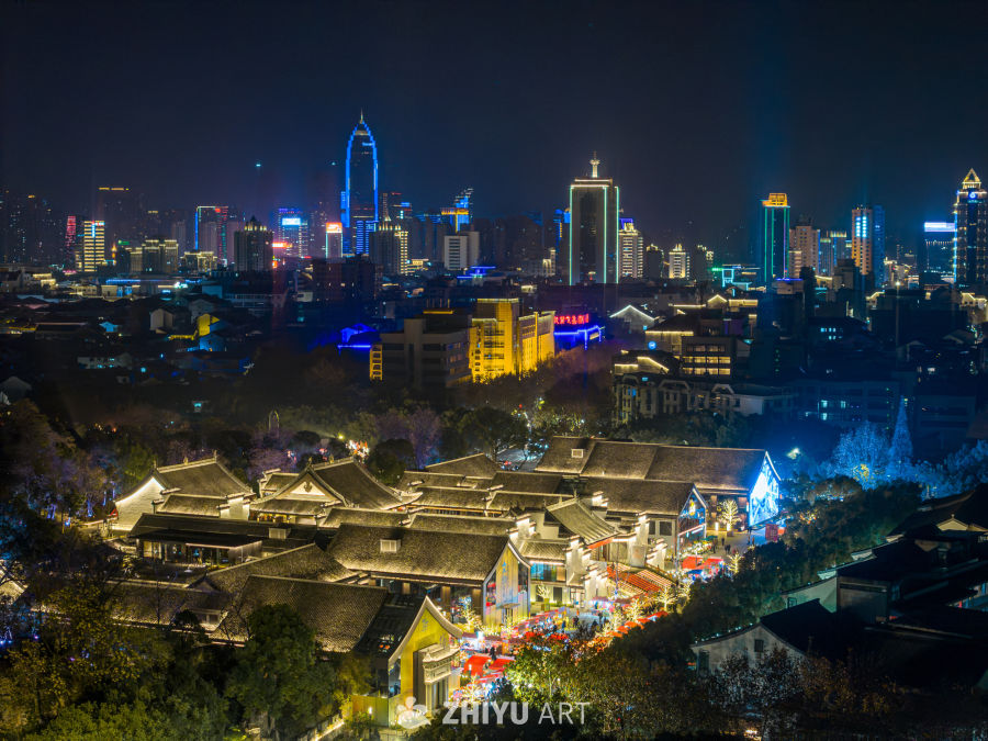 古今同框-古城年味足