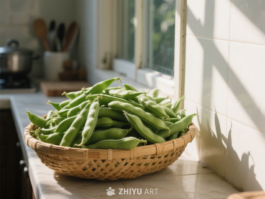 厨房窗边的豌豆篮 57