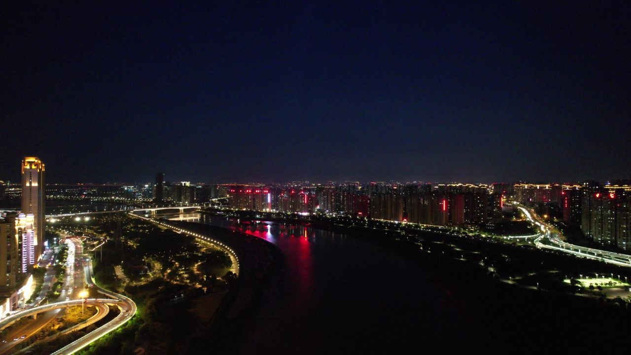 福建泉州城市风光地标建筑航拍