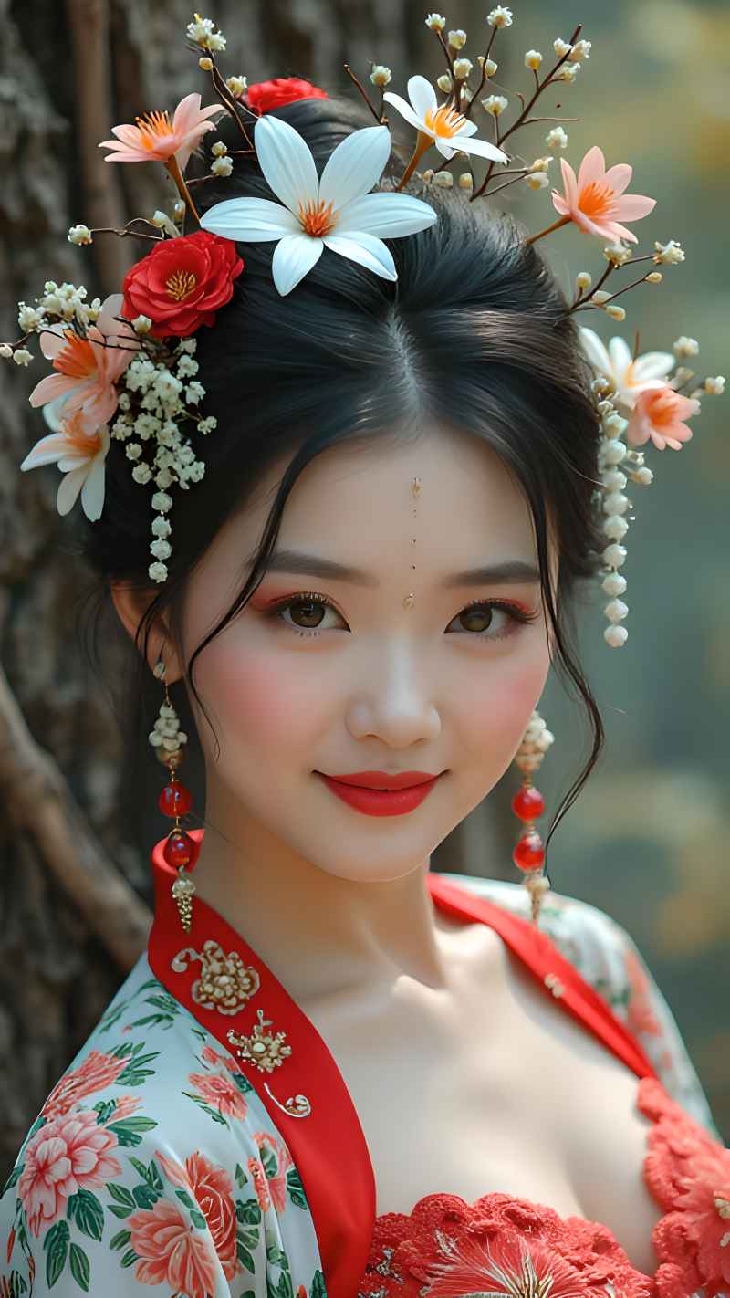 艺术美女新中式主体系列 76