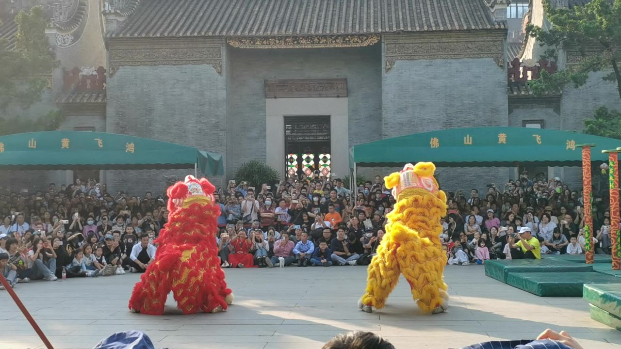佛山舞狮演出活动