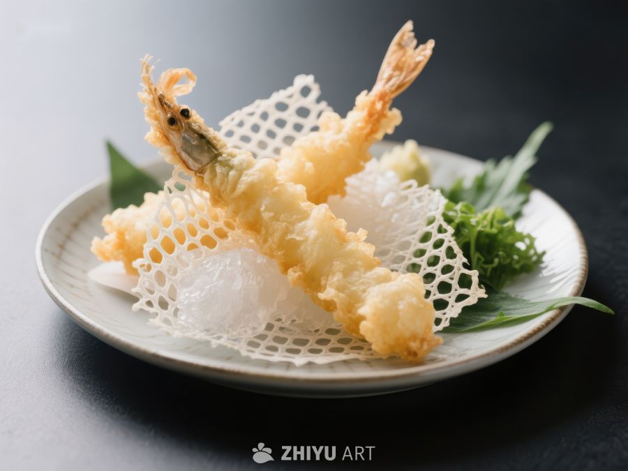 金黄酥脆的天妇罗虾 254