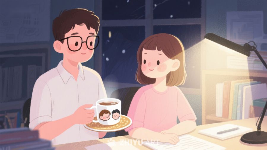 温馨夜晚，共读时光 497