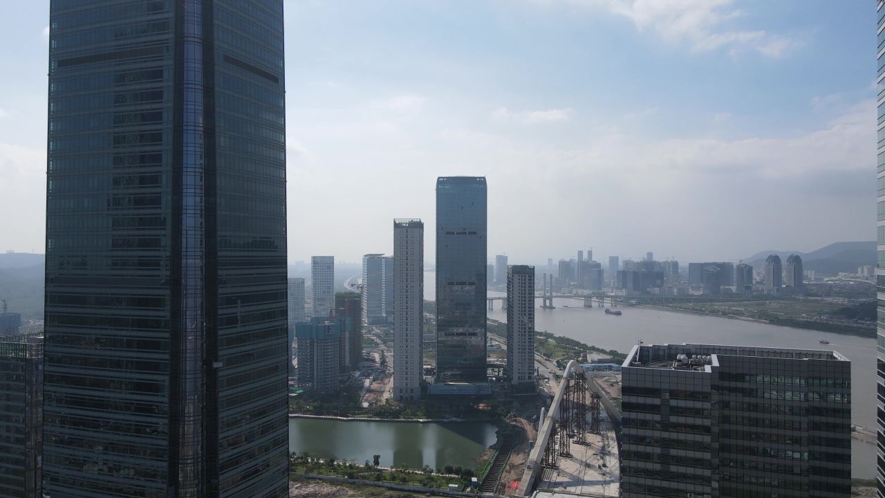 珠海横琴航拍
