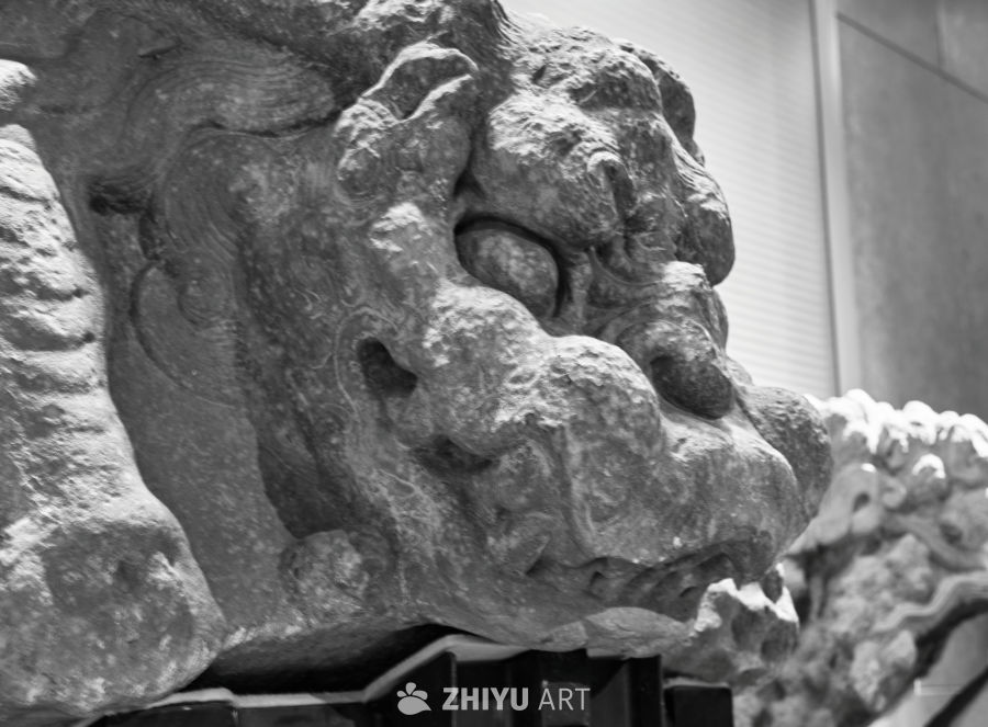 北京五塔寺内明代吸水兽特写