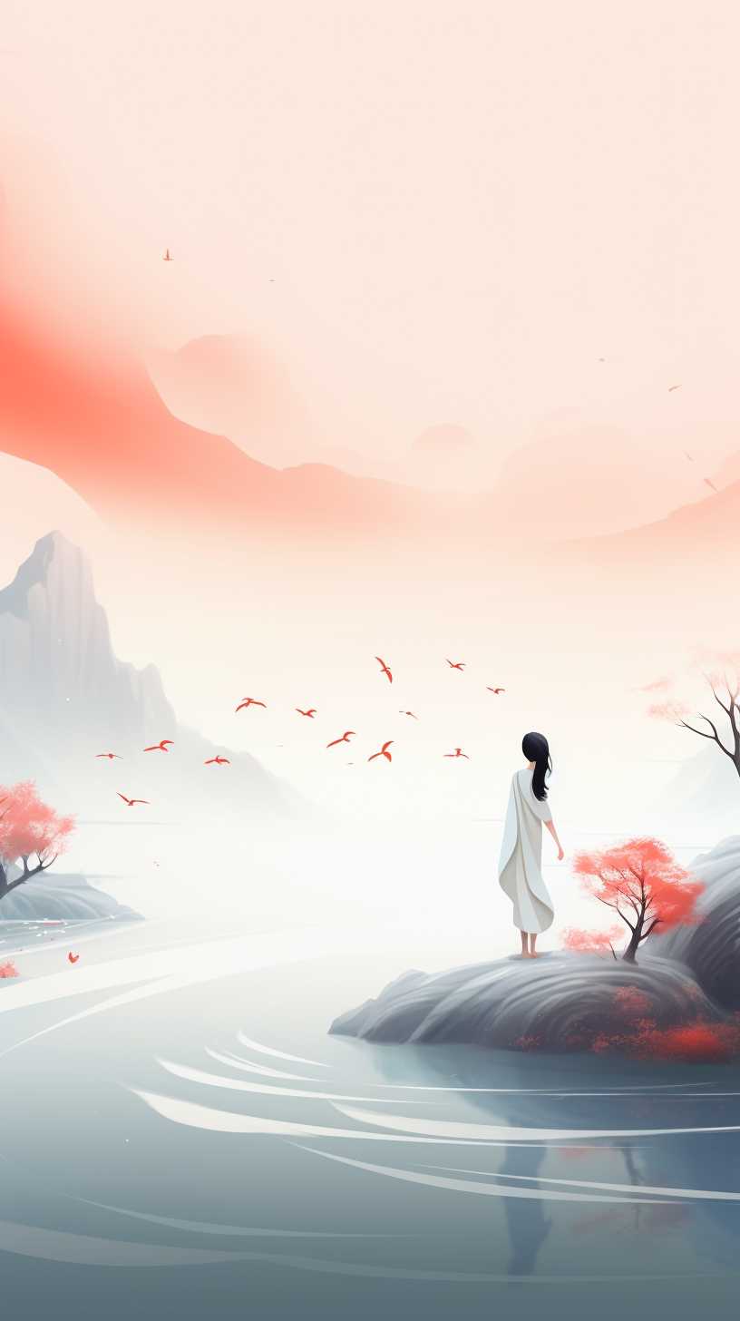 唯美艺术浅白色背景999