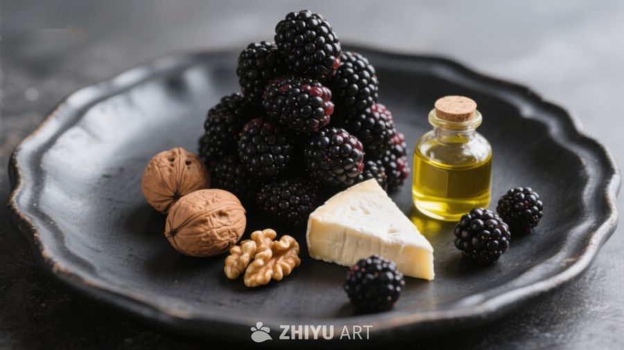 黑莓核桃奶酪组合 94