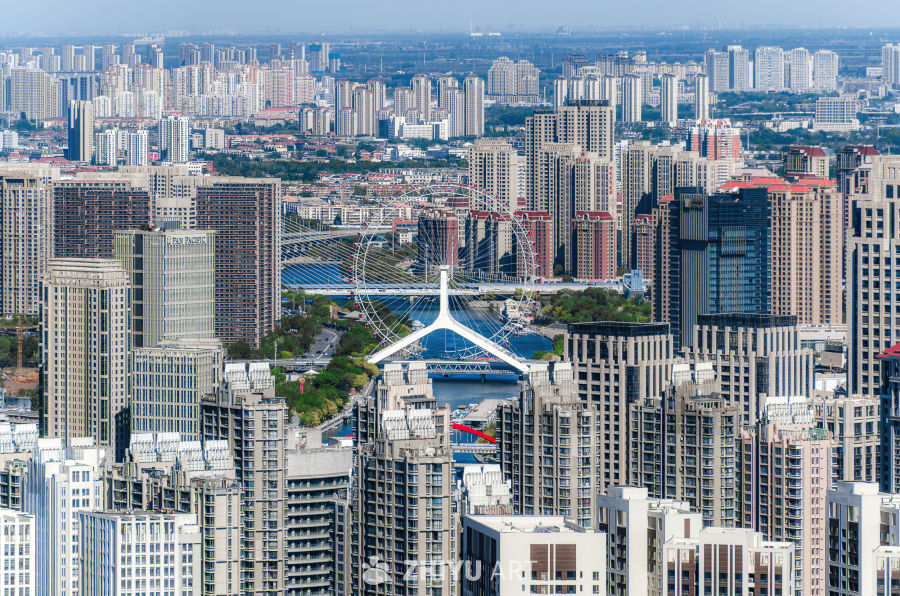 天津之眼与都市天际线
