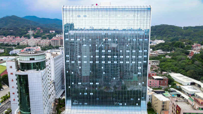 福建泉州城市风光航拍图 